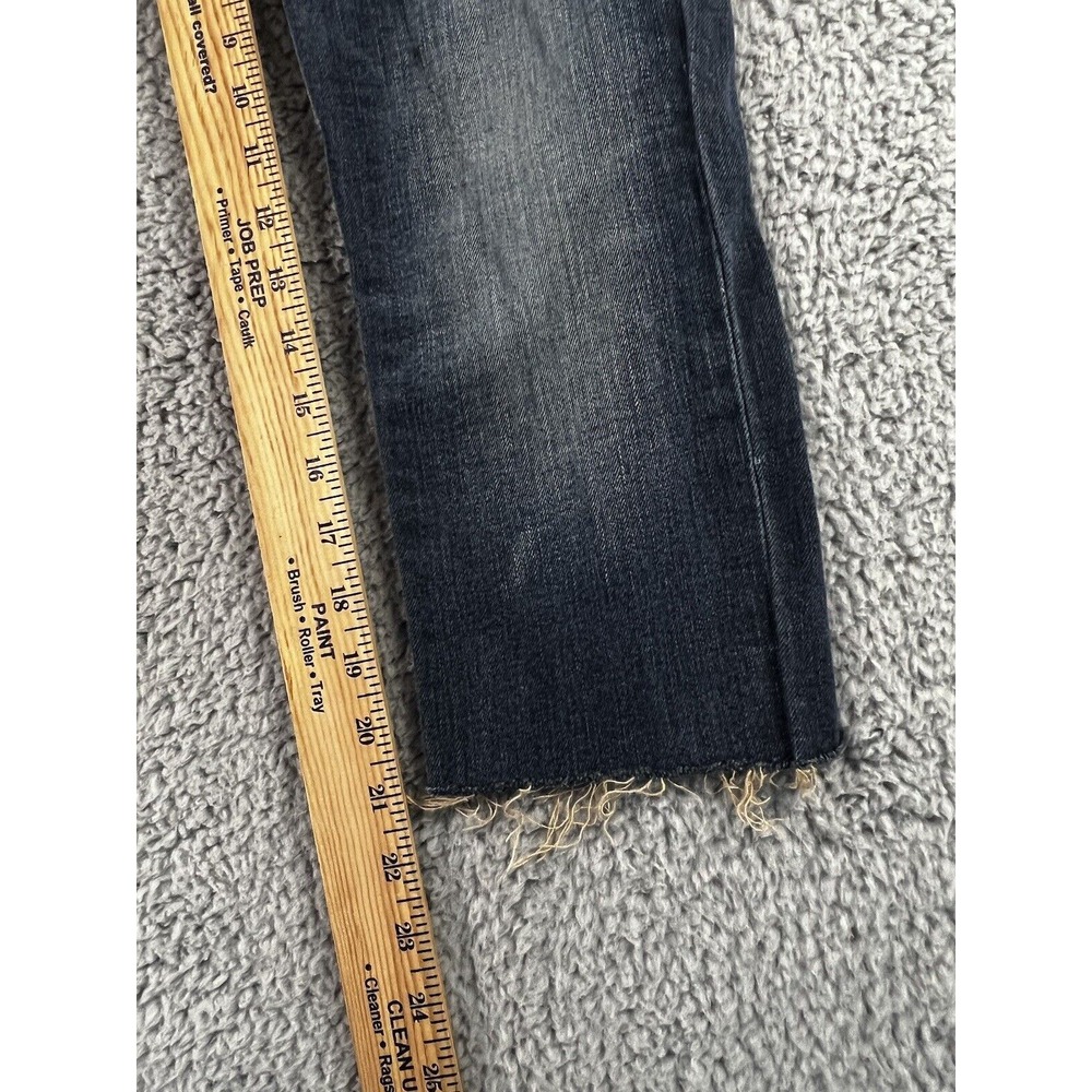 Big Star Jeans Womens 29 Low Rise Cut Off Capri Jenae Denim Pants - Picture 9 of 12
